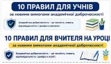 Правила академічної доброчесності Правила академічної доброчесності
